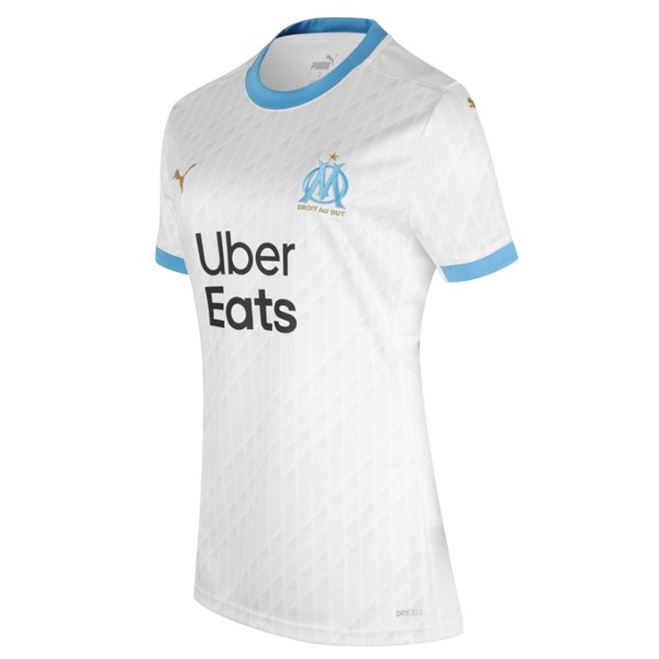 Camiseta Marsella 1ª Mujer 2020-2021 Blanco